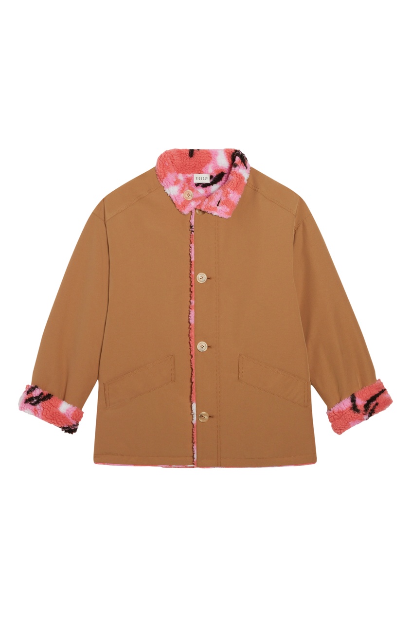 Двухсторонняя куртка Gipsyo Claudie Pierlot разноцветного цвета
