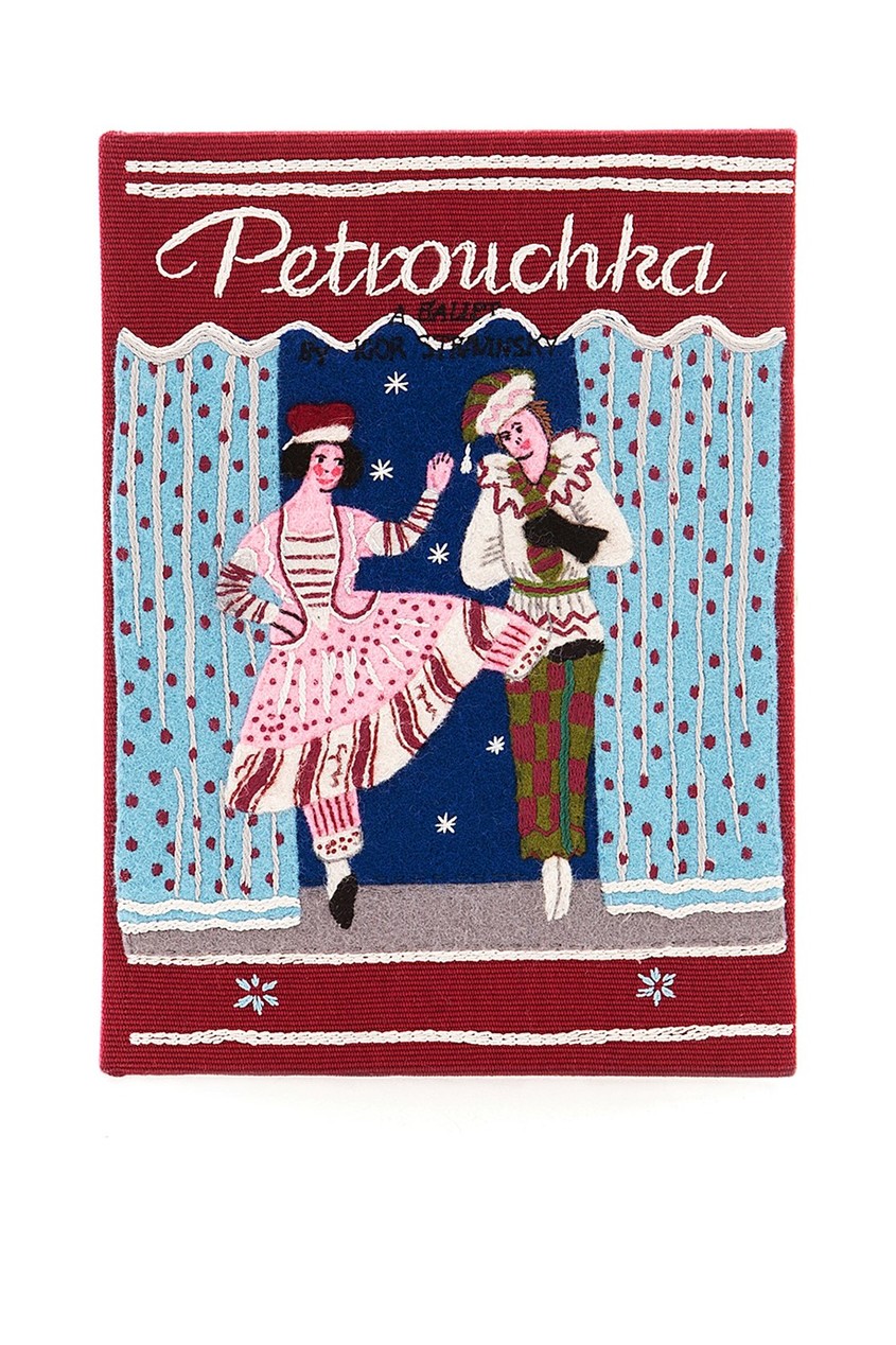 

Хлопковый клатч Petrouchka, Multicolor, Хлопковый клатч Petrouchka