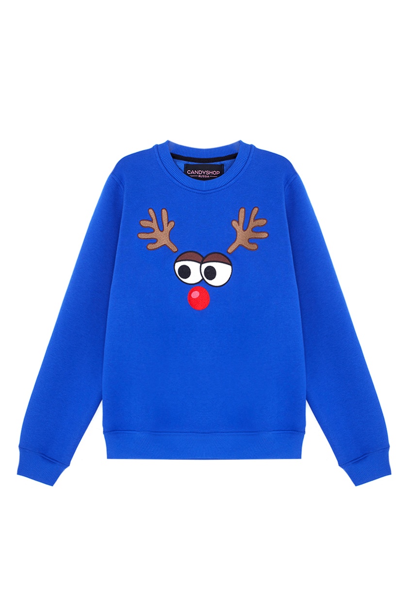 

Свитшот Deer, Синий, Свитшот Deer