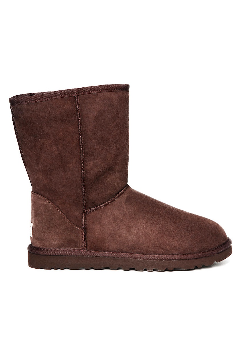 

Замшевые сапоги UGG Classic Short, Коричневый, Замшевые сапоги UGG Classic Short