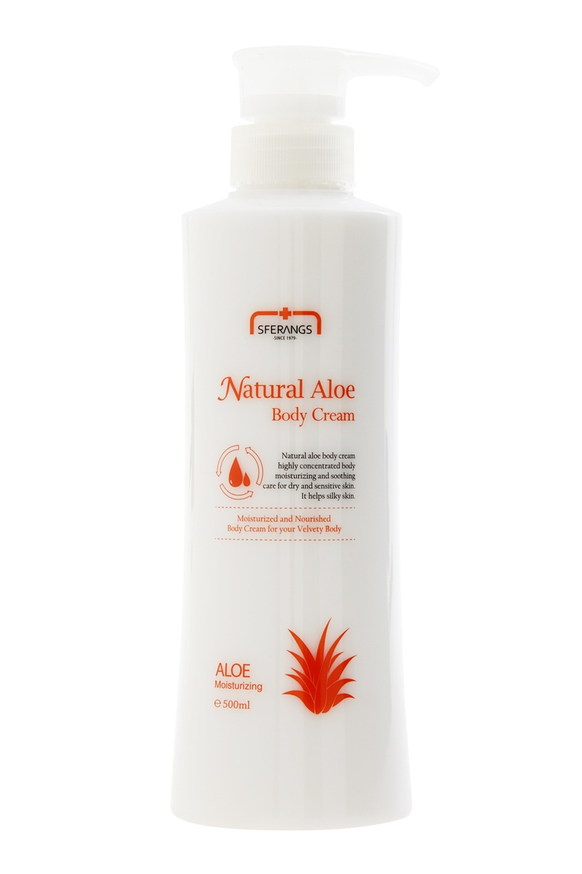 Увлажняющий крем для тела Natural Aloe, 500ml