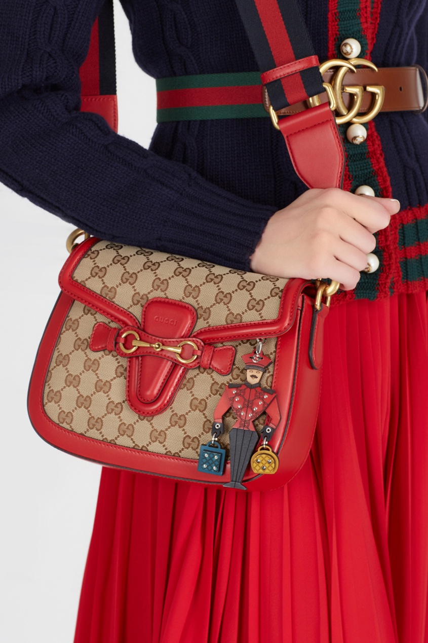 фото Кожаный брелок Gucci