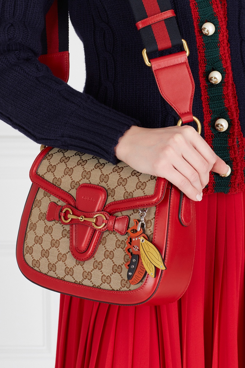 фото Кожаный брелок Gucci