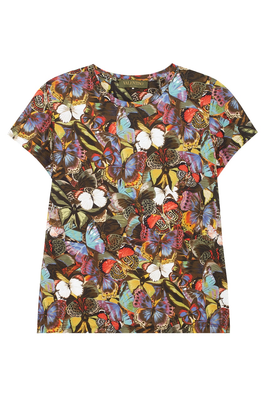 

Хлопковая футболка, Multicolor, Хлопковая футболка