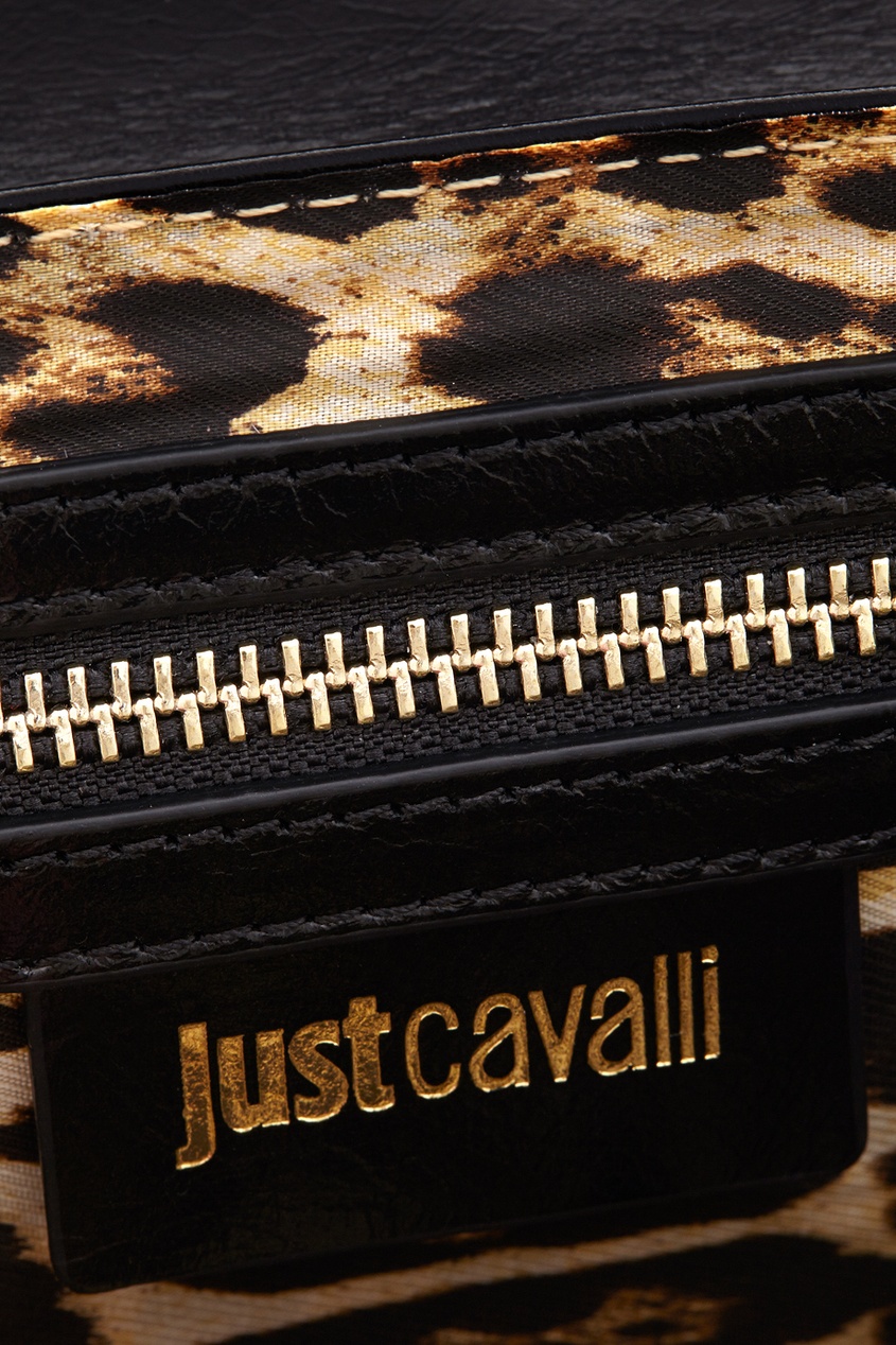 фото Кожаная сумка just cavalli