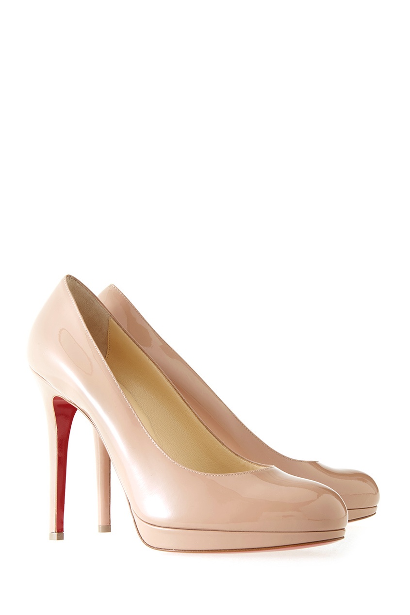 фото Туфли из лакированной кожи New Simple Pump 120 Christian louboutin