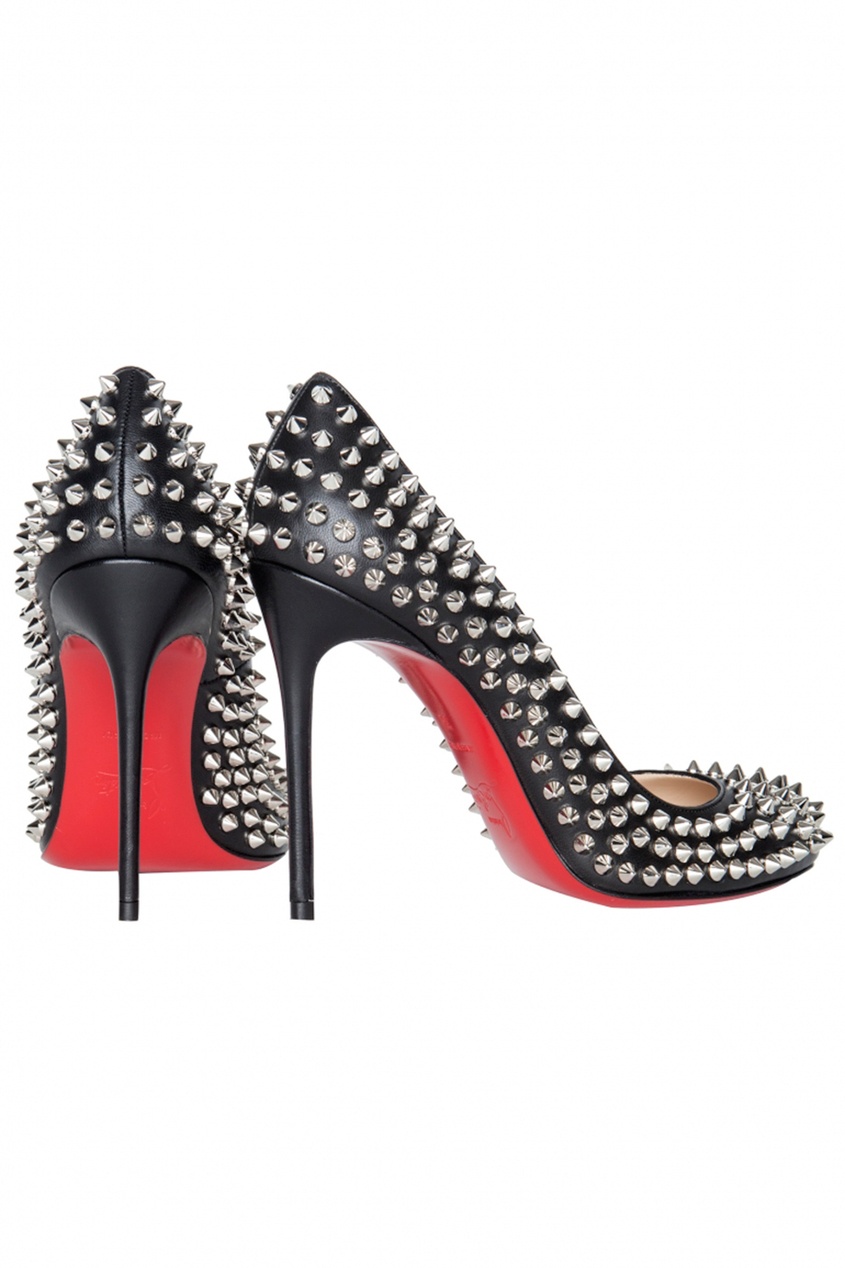 фото Кожаные туфли fifi spikes 100 nappa Christian louboutin