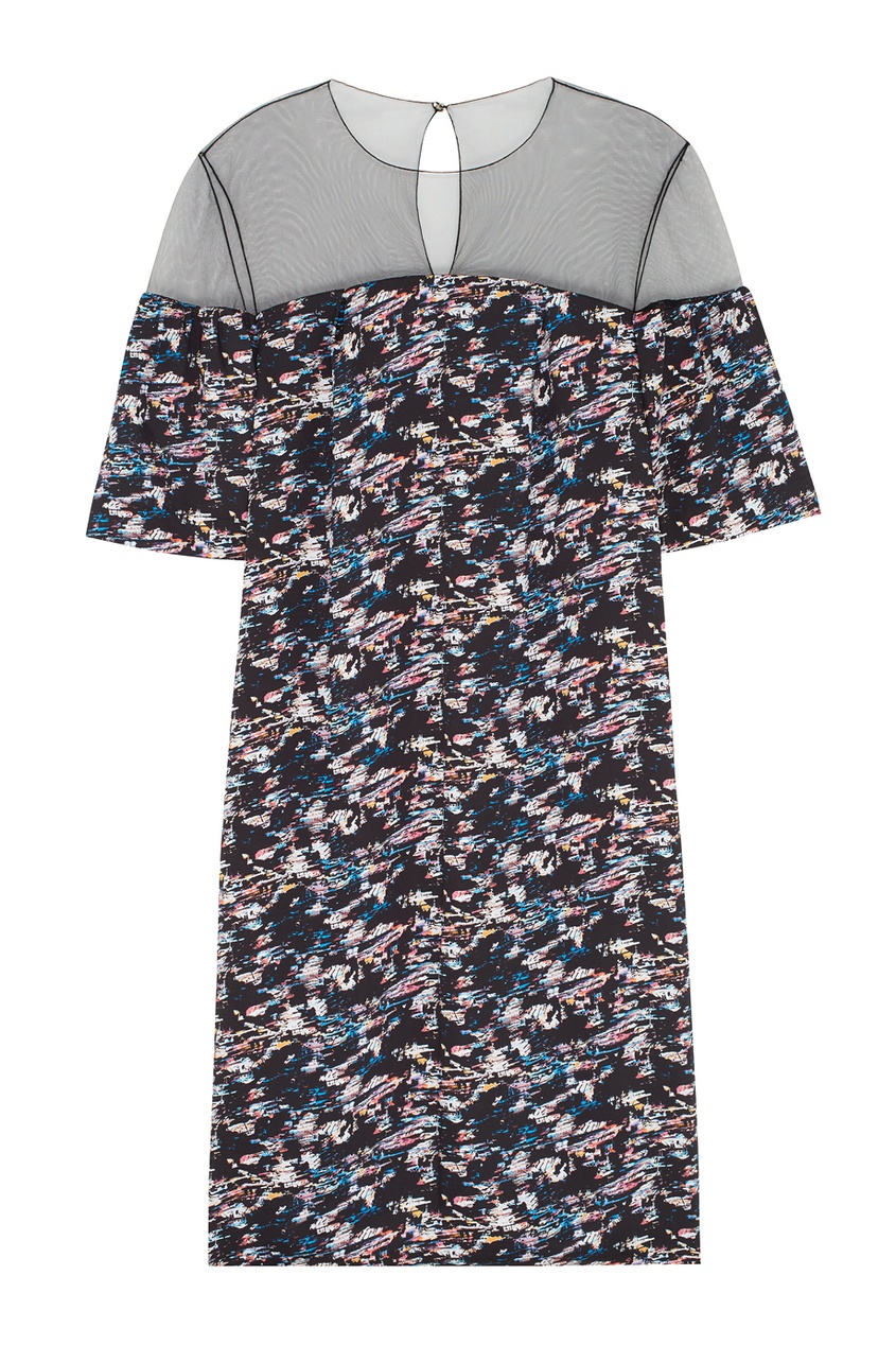 Платье с принтом