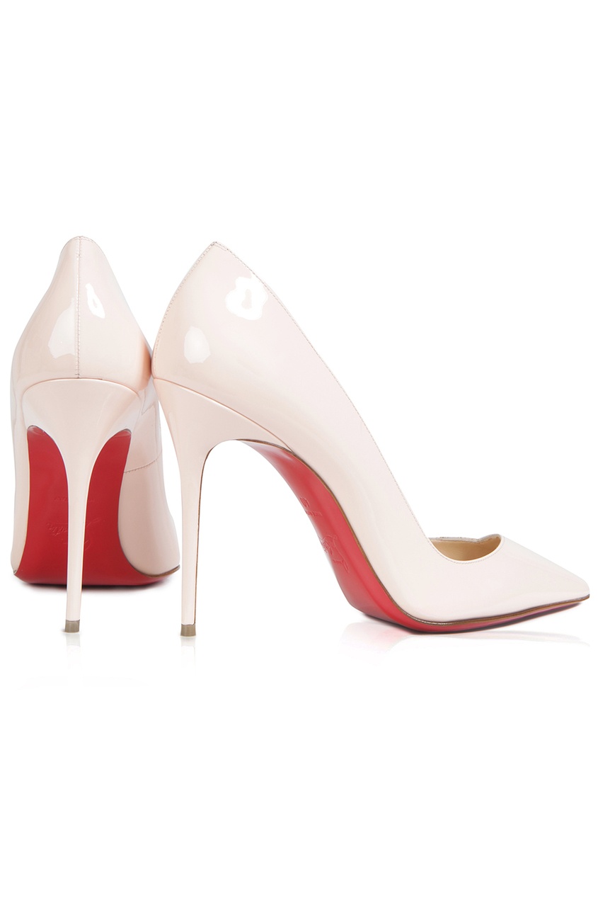 фото Туфли из лакированной кожи Bat Pump 100 Patent Christian louboutin