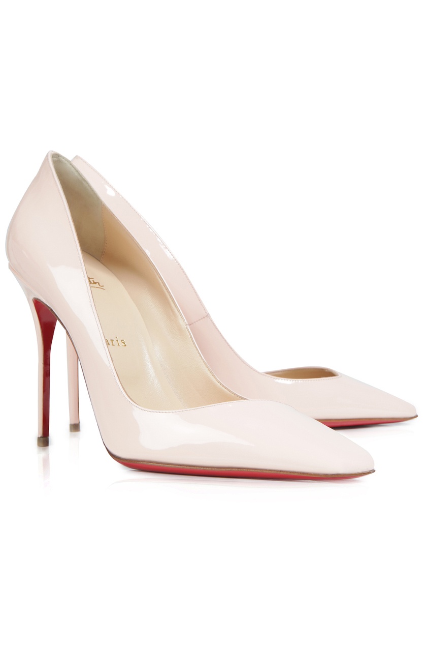 фото Туфли из лакированной кожи Bat Pump 100 Patent Christian louboutin