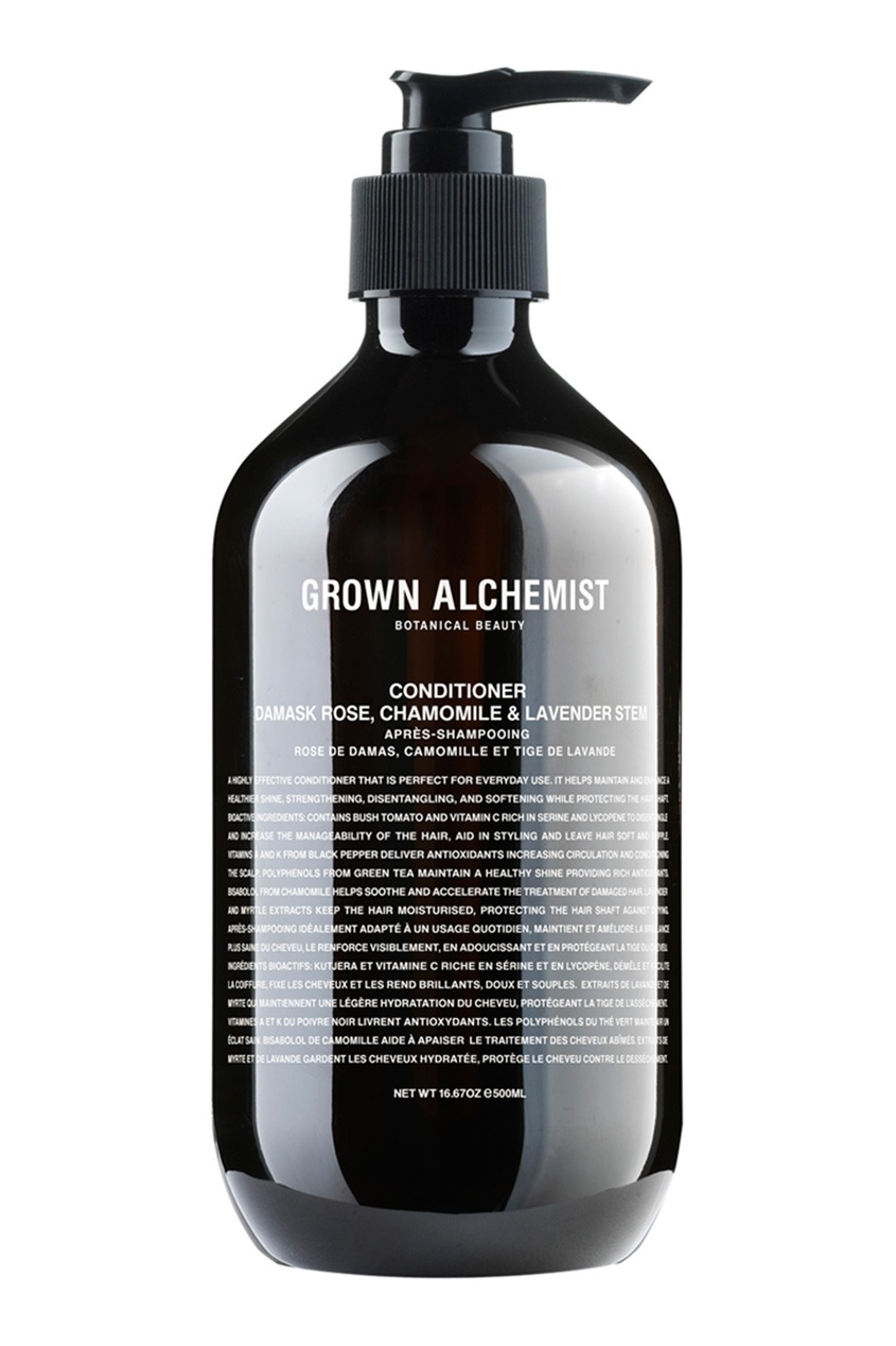 фото Кондиционер для волос «Дамасская роза, ромашка и лаванда» 500ml Grown alchemist