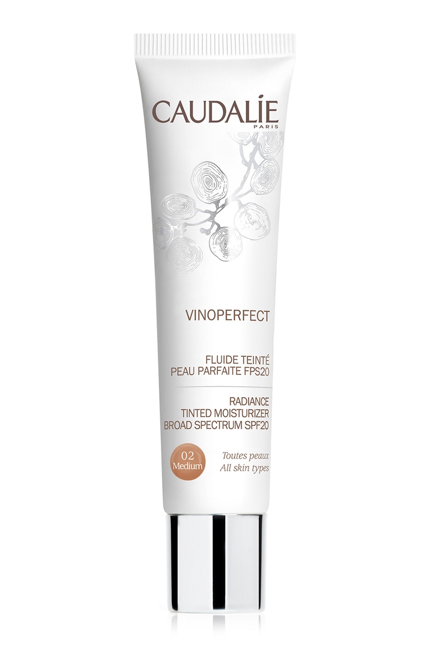 фото Тонирующий флюид «Совершенная кожа» SPF20 Vinoperfect 02 40ml Caudalie