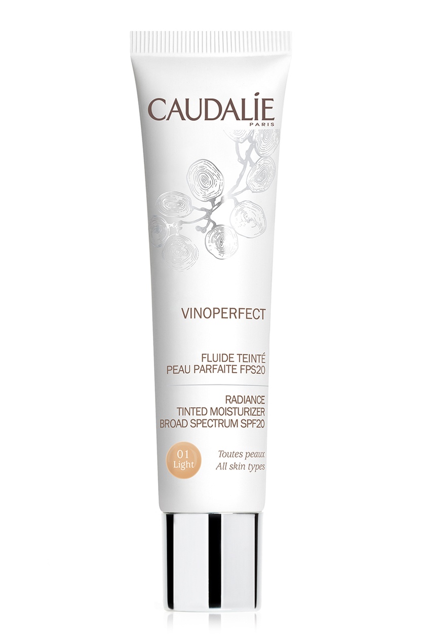 фото Тонирующий флюид «Совершенная кожа» SPF20 Vinoperfect 01 40ml Caudalie