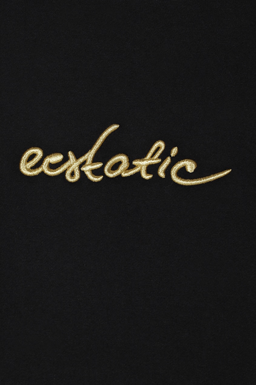 

Хлопковый свитшот Ecstatic, Черный, Хлопковый свитшот Ecstatic