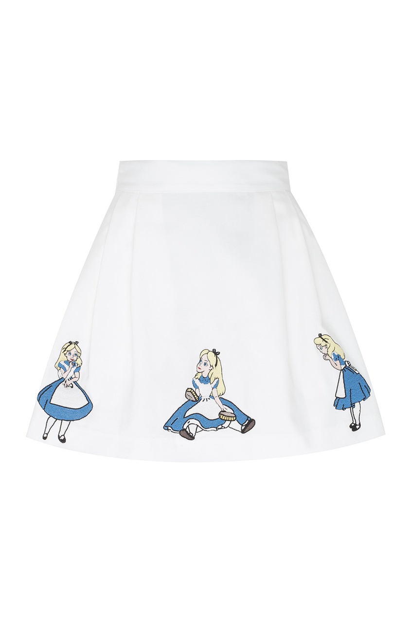 фото Хлопковая юбка с вышивкой olympia le-tan