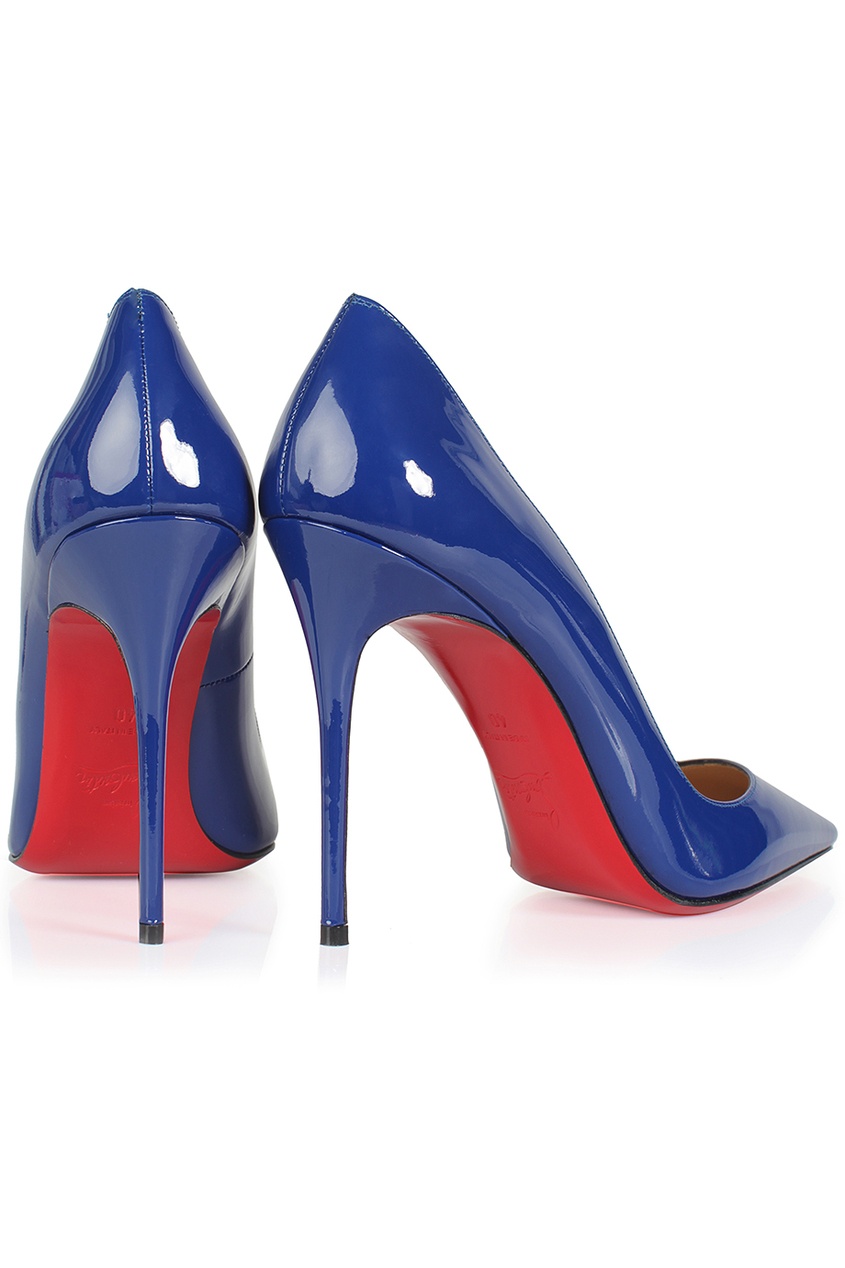 фото Кожаные туфли Bat Pump 100 Patent Christian louboutin