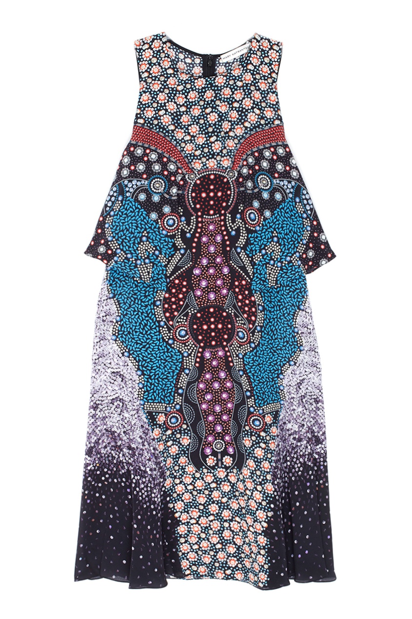 фото Шелковое платье spectra mary katrantzou