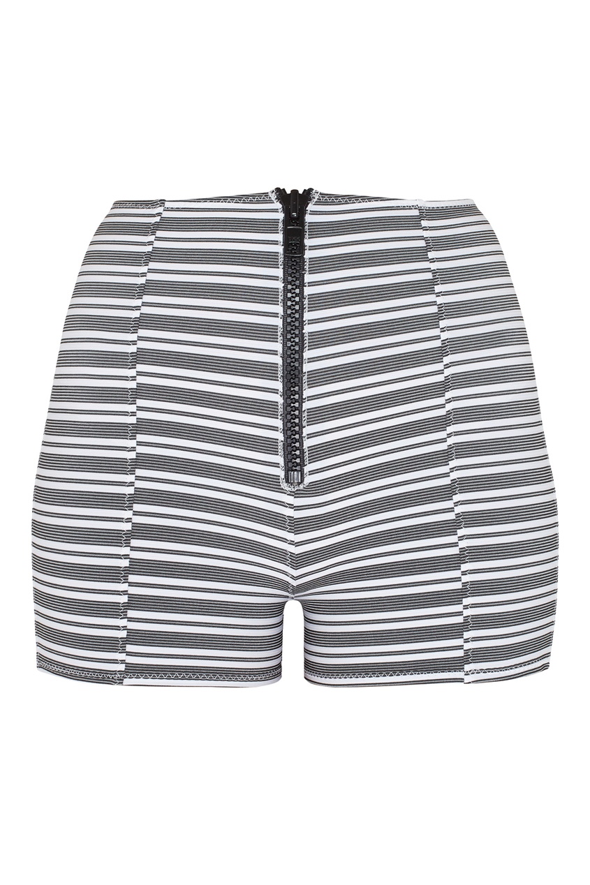 фото Шорты в полоску bws zip stripe short lisa marie fernandez