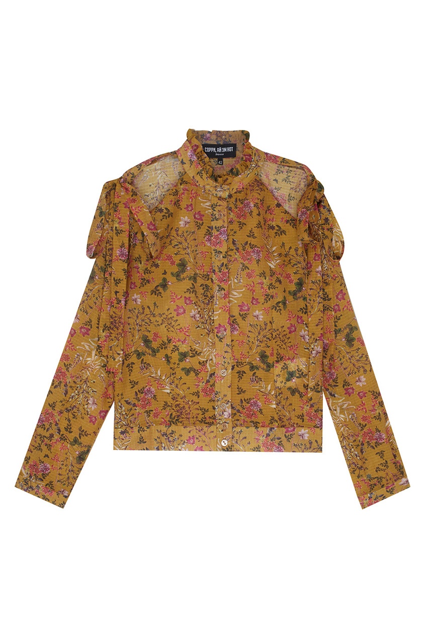 

Хлопковая блузка, Multicolor, Хлопковая блузка