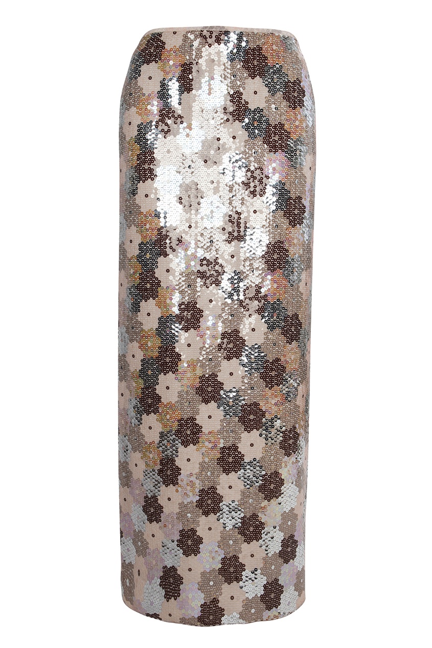 

Юбка из искусственного шелка, Multicolor, Юбка из искусственного шелка