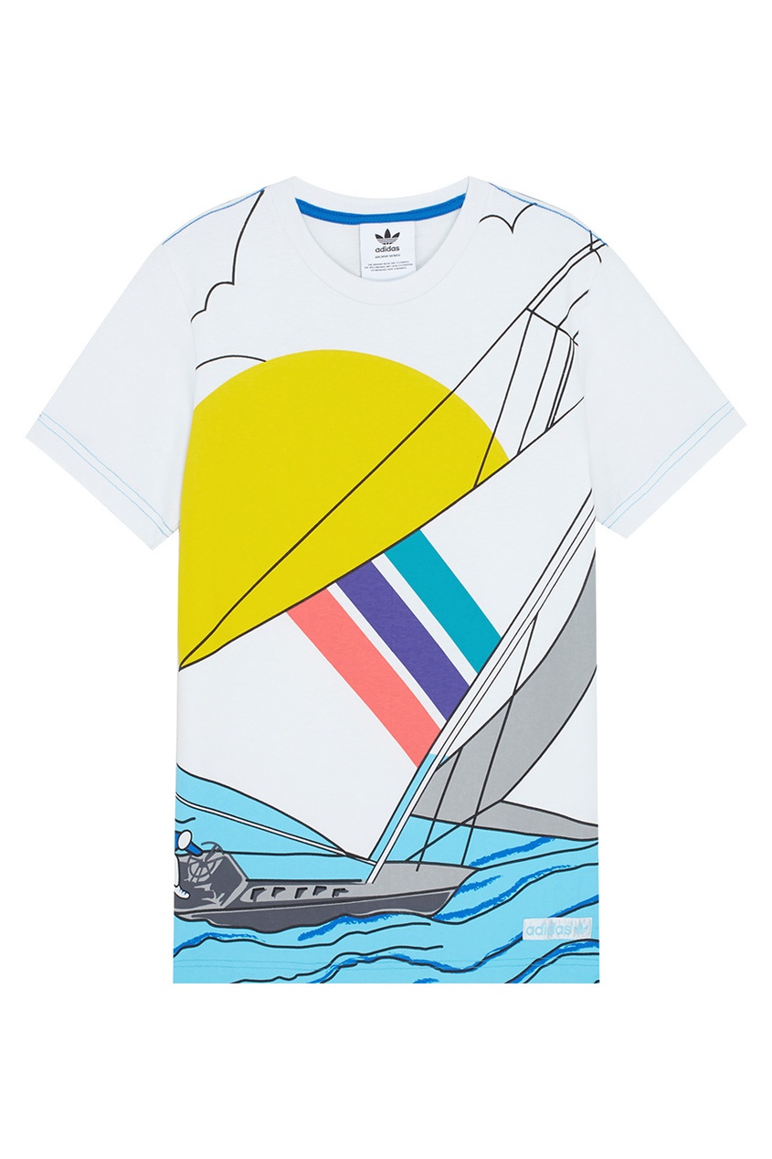 

Футболка с принтом ADI SAILING TEE, Multicolor, Футболка с принтом ADI SAILING TEE