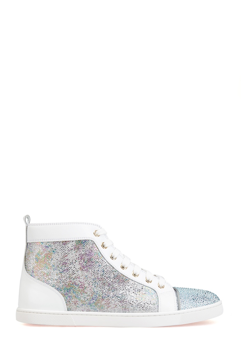 

Кожаные кеды Bip Bip Strass, Серебряный, Кожаные кеды Bip Bip Strass