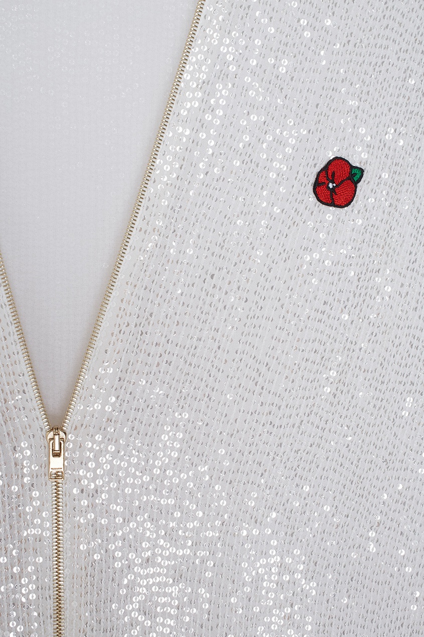 

Платье с пайетками, Белый, Платье с пайетками