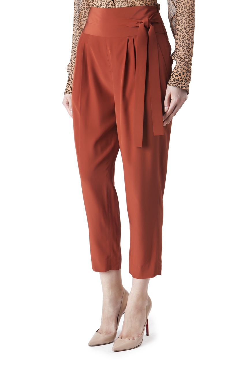 фото Шелковые брюки Diane von furstenberg