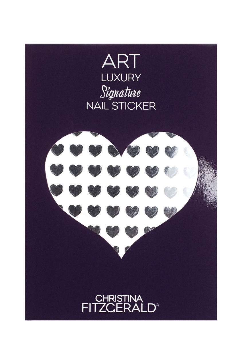 фото Арт-стикеры для ногтей Art Luxury Signature Nail Sticker «Black Heart», 96 шт. Christina fitzgerald