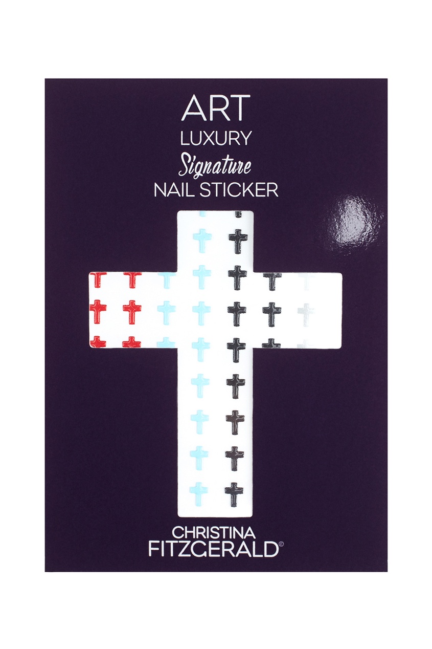 фото Арт-стикеры для ногтей Art Luxury Signature Nail Sticker «Cross Set», 96 шт. Christina fitzgerald