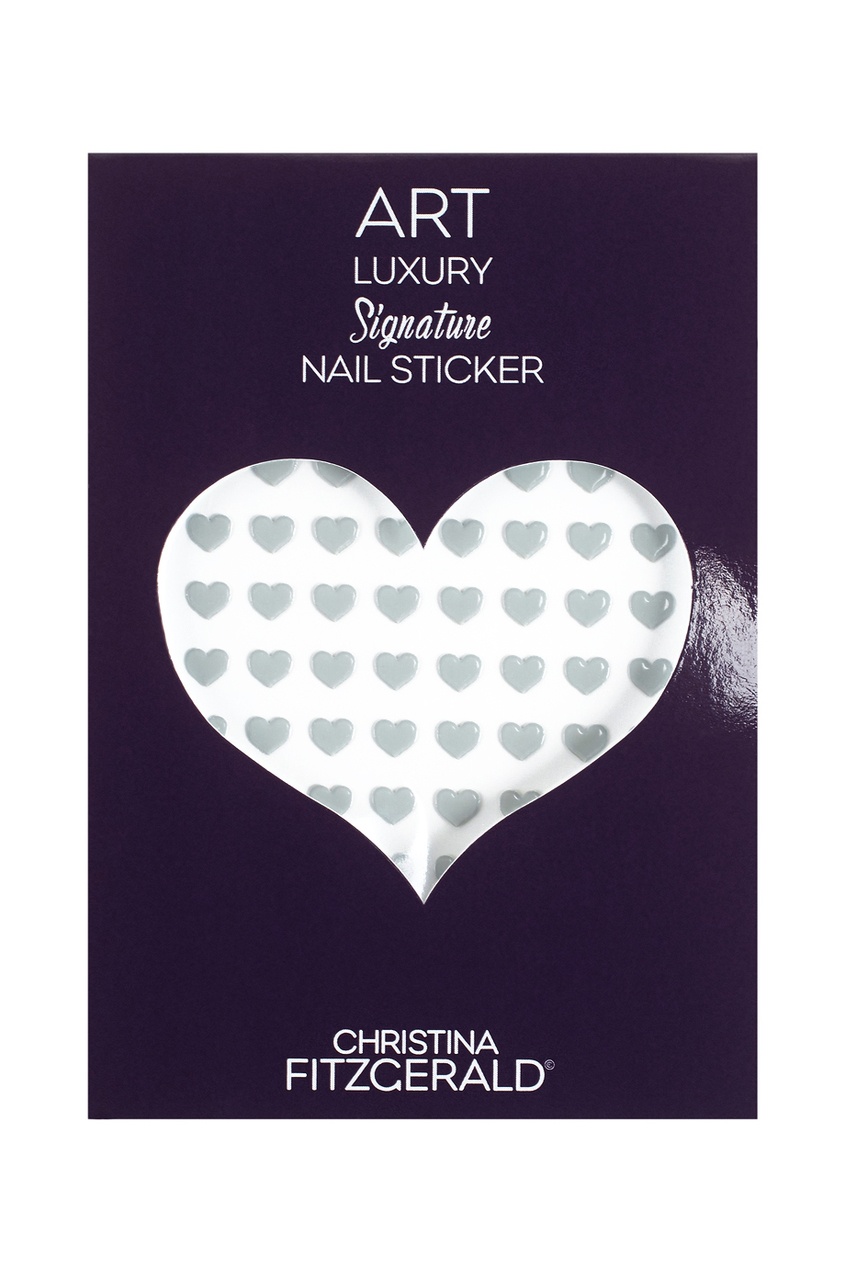 фото Арт-стикеры для ногтей Art Luxury Signature Nail Sticker «Gray Heart», 96 шт. Christina fitzgerald