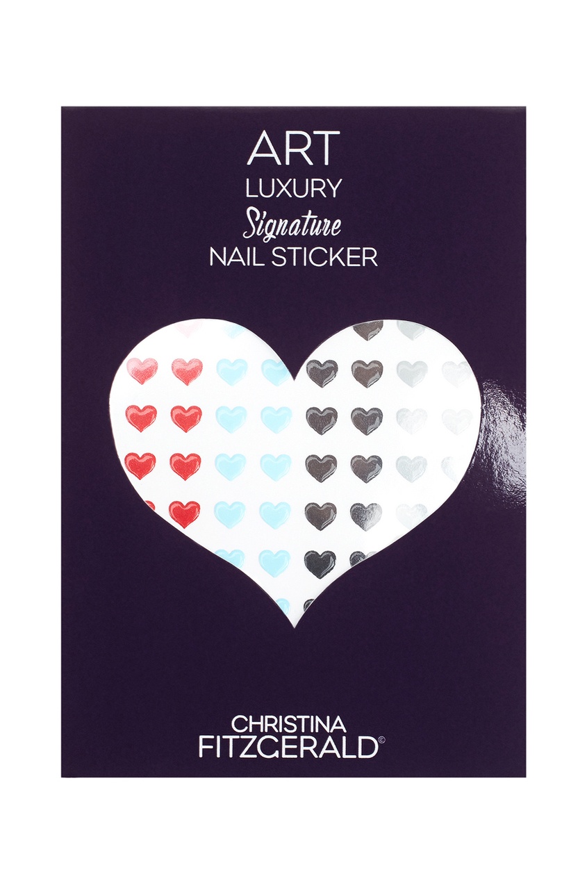 фото Арт-стикеры для ногтей Art Luxury Signature Nail Sticker «Heart Set», 96 шт. Christina fitzgerald