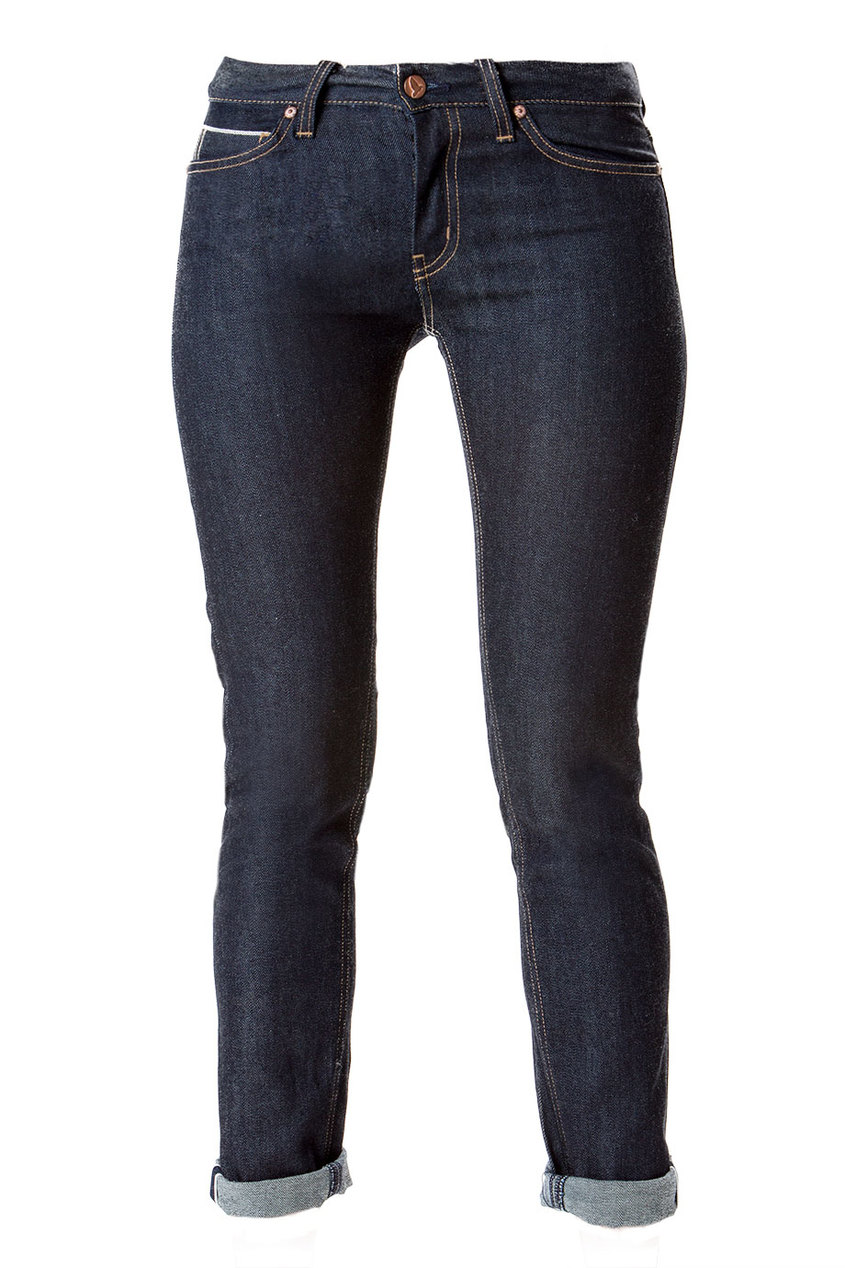 фото Джинсы из хлопка и полиуретана Mih jeans