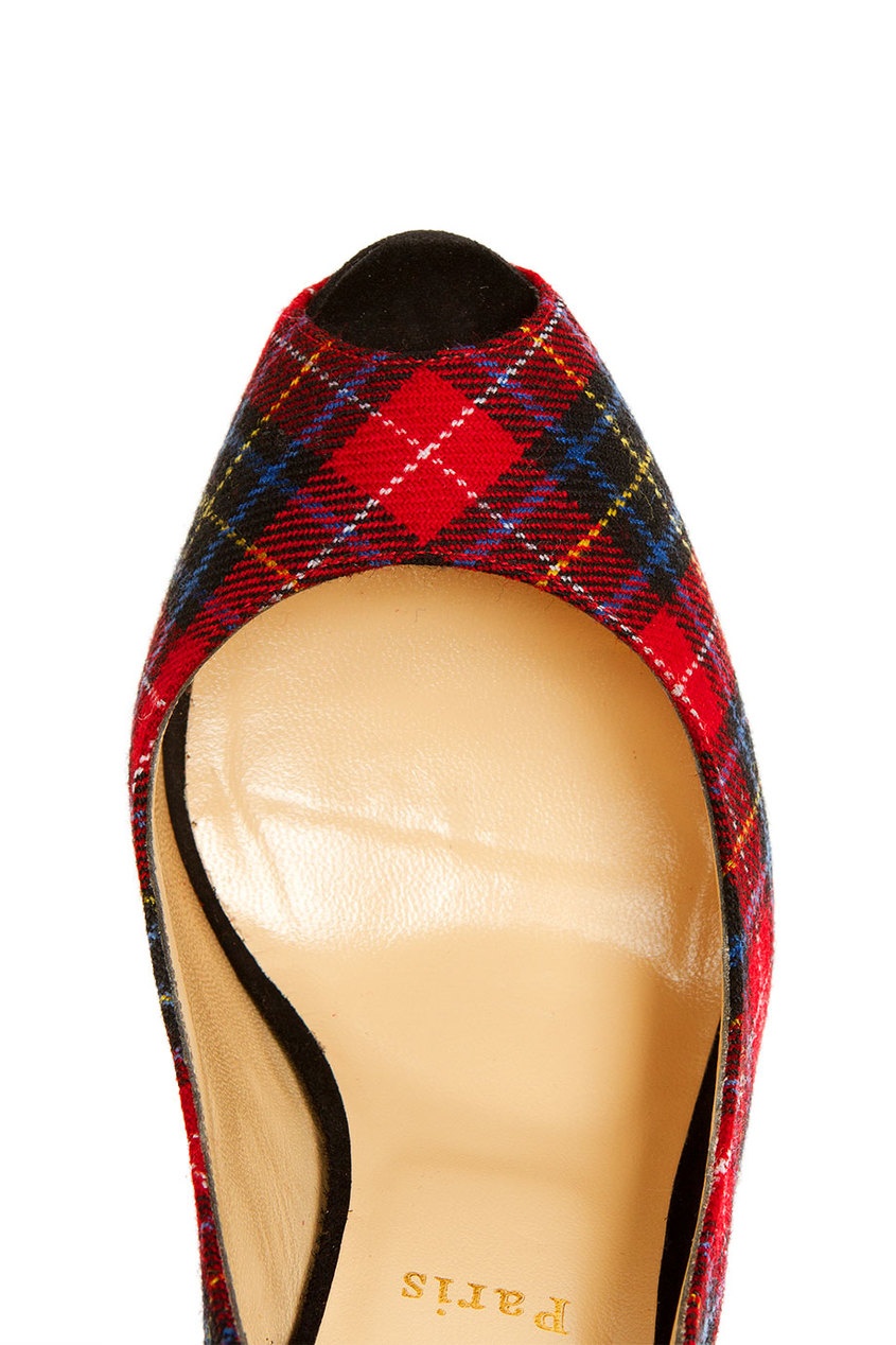 фото Босоножки tartarina 160 tartan/veau velours Christian louboutin