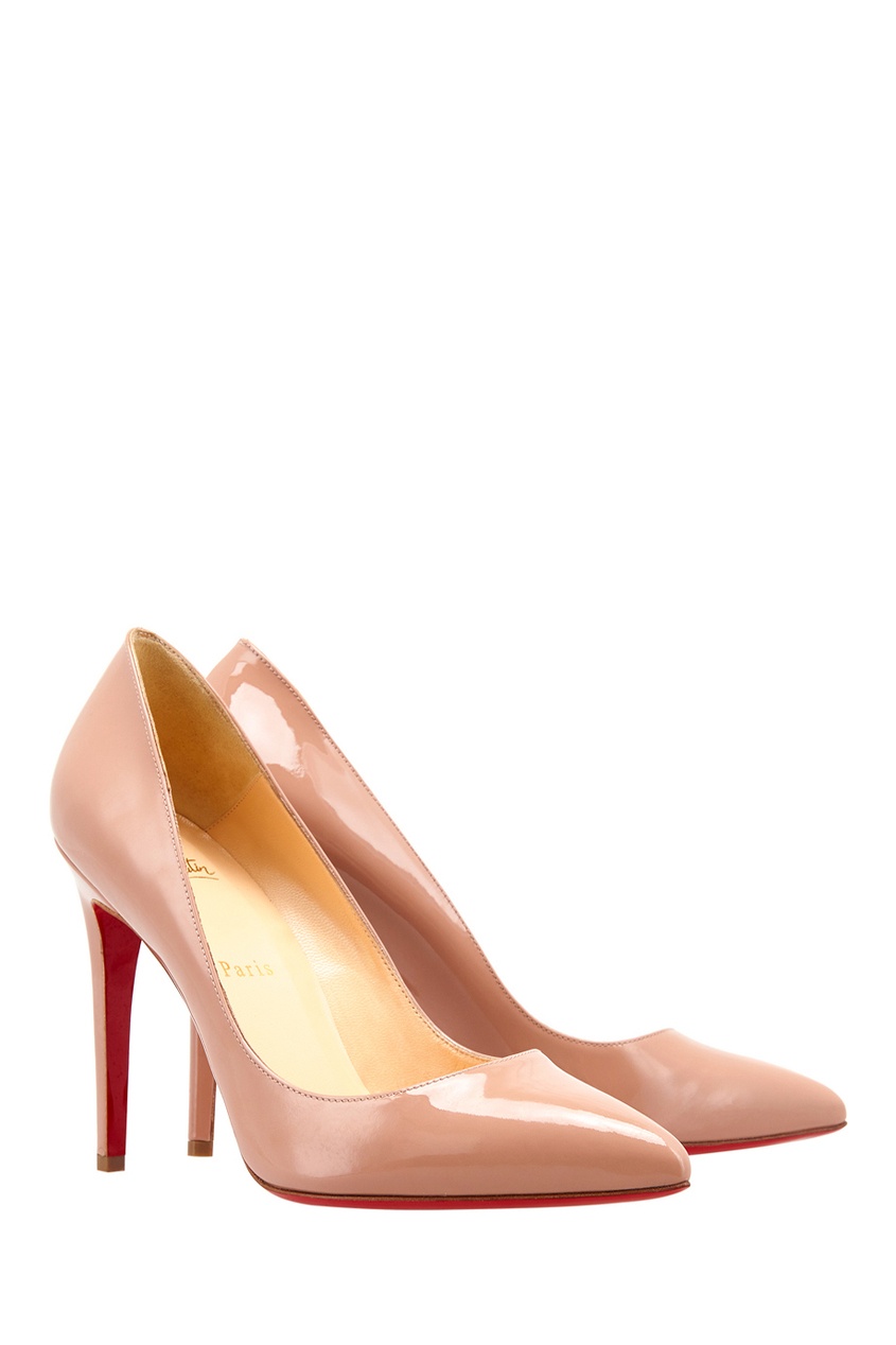 фото Туфли из лакированной кожи Pigalle 100 Patent Calf Christian louboutin