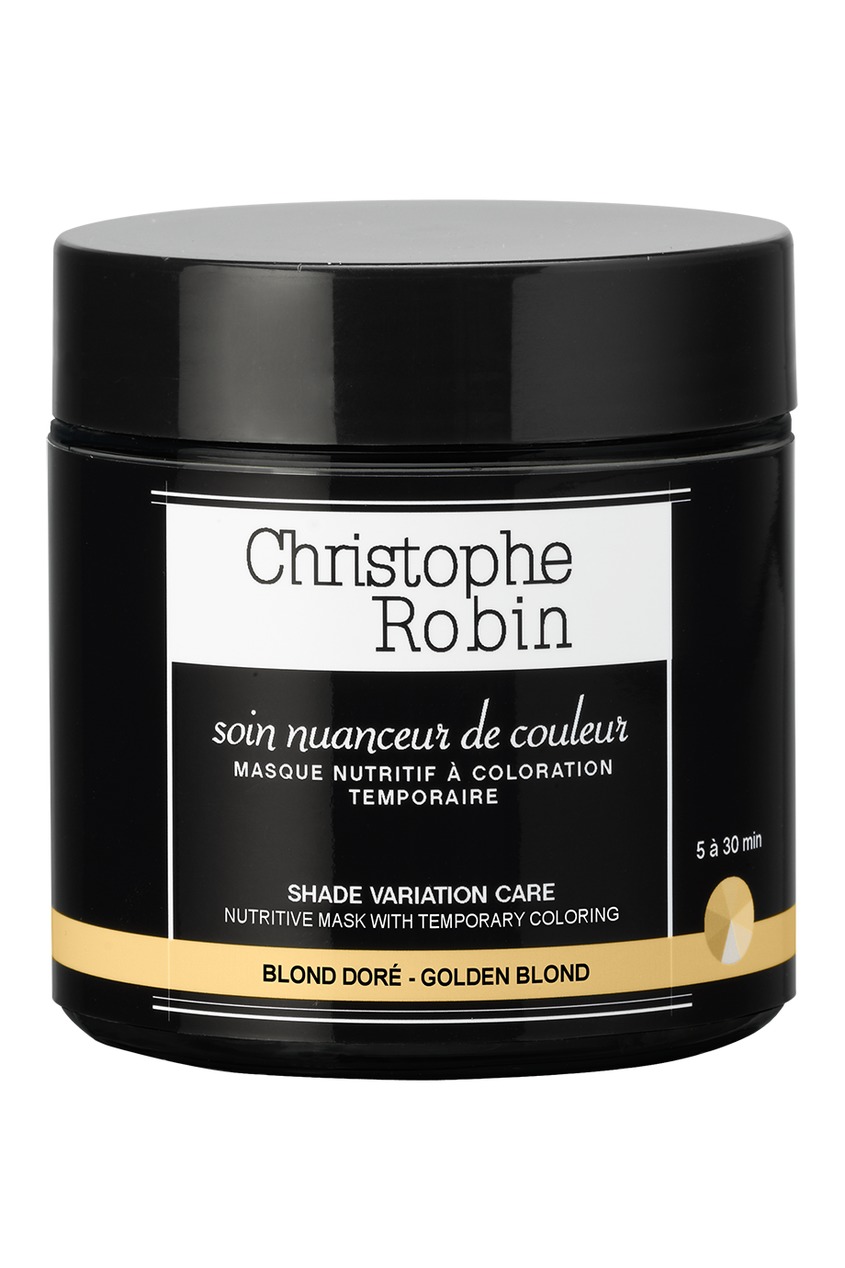 фото Оттеночная маска для волос Shade Variation Care Golden Blond «Золотой блонд», 250ml Christophe robin