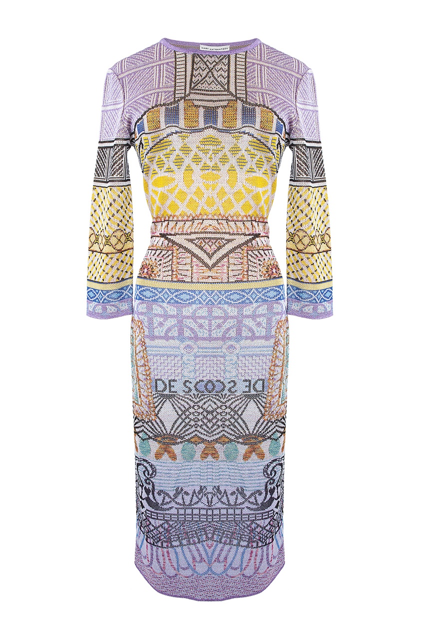 

Платье из вискозы, Multicolor, Платье из вискозы