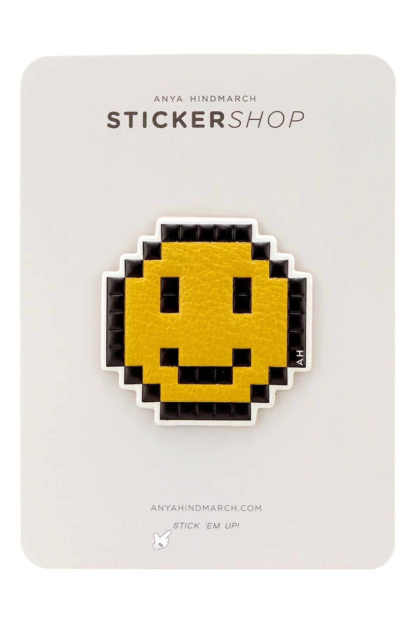 

Наклейка Pixelated Smiley, Желтый, Наклейка Pixelated Smiley
