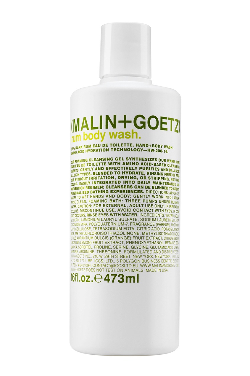 фото Гель для душа «Ром» 473ml Malin+goetz