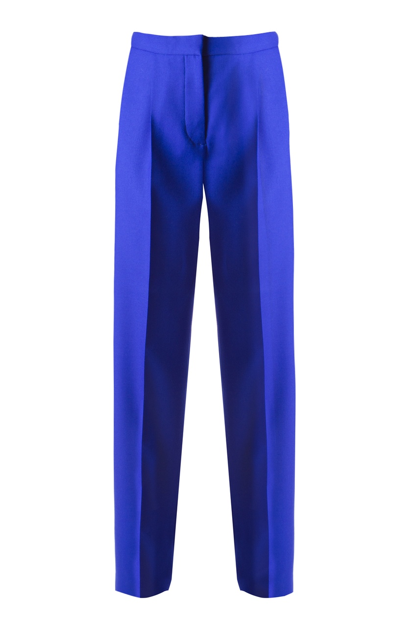 брюки женские синие фото