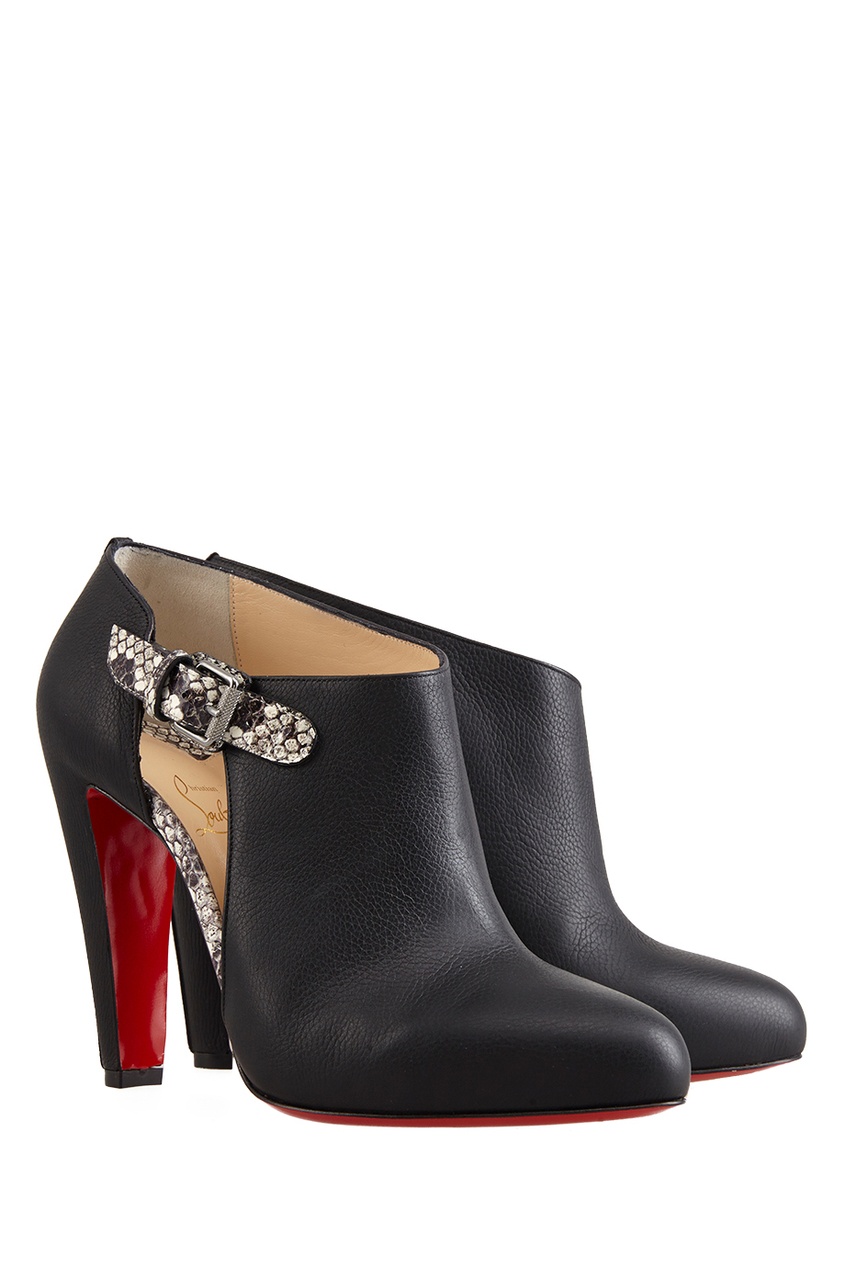 фото Кожаные ботильоны Seferme 100 Christian louboutin