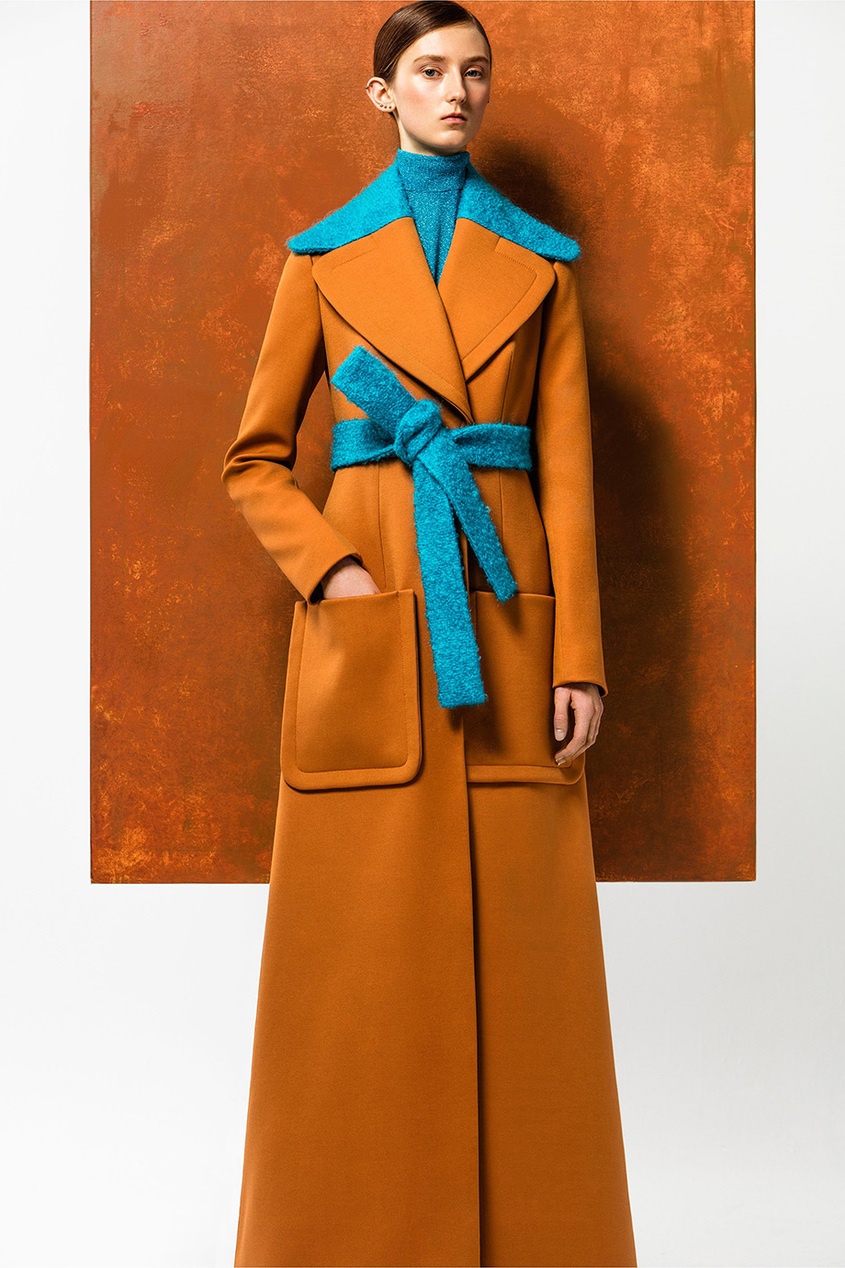 фото Шерстяное пальто delpozo