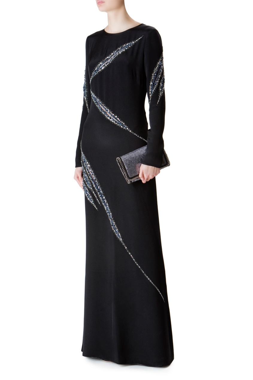 фото Вечернее платье с геометрическими линиями emilio pucci