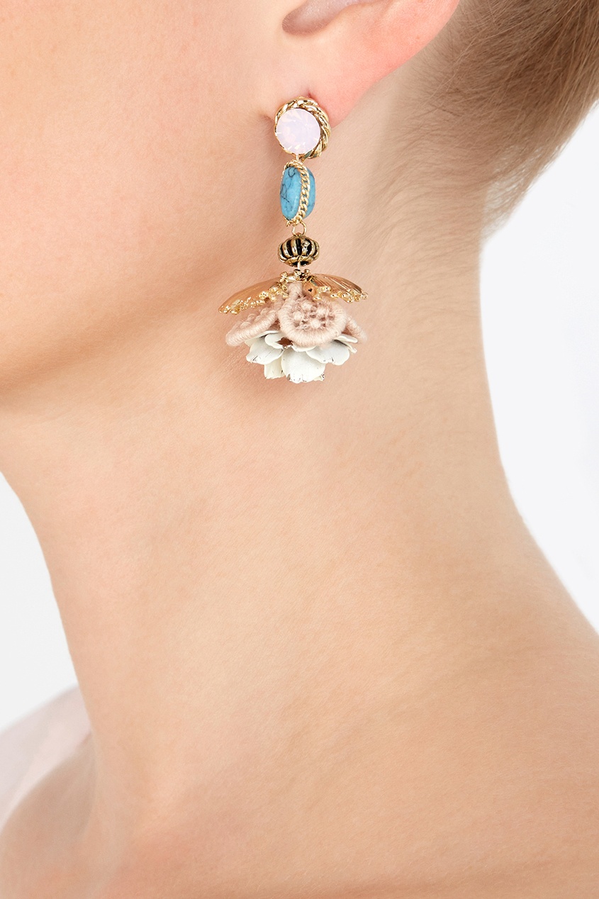 

Серьги с кристаллами, Multicolor, Серьги с кристаллами