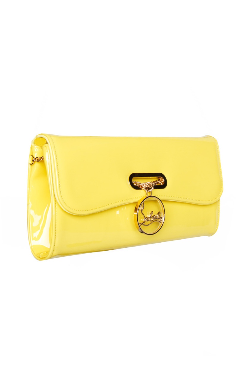 фото Клатч Riviera Clutch Patent Calf Christian louboutin