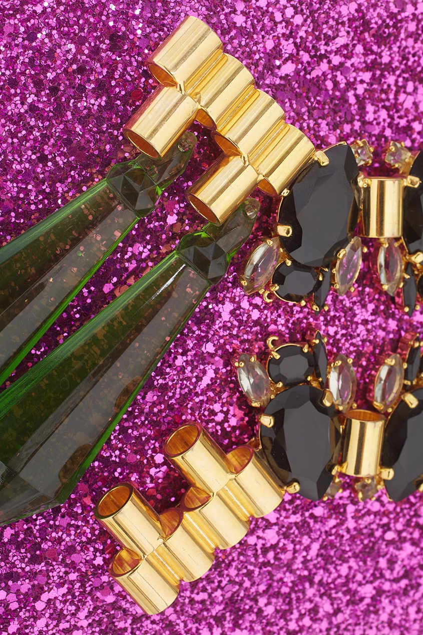 фото Клатч с кристаллами Mawi