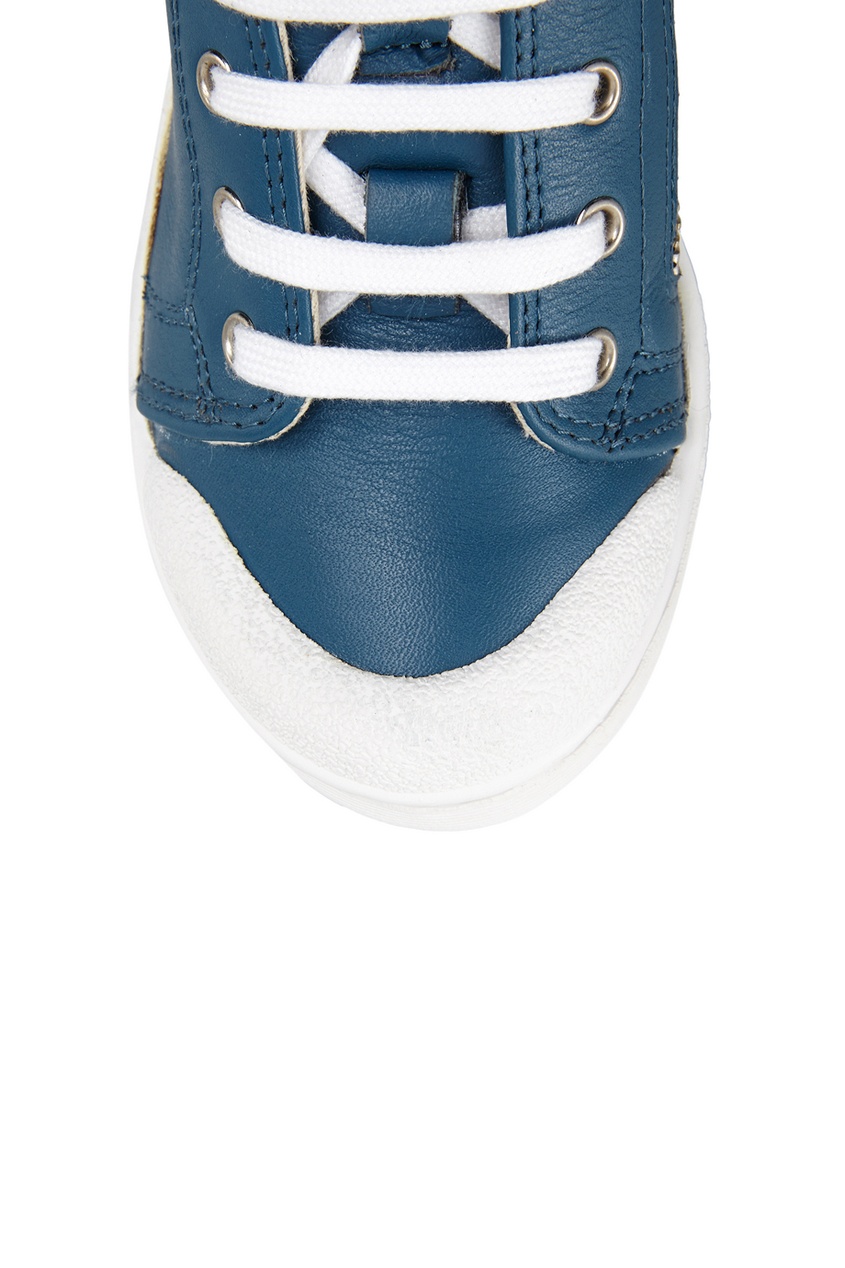 Кожаные кеды Ten C Mid