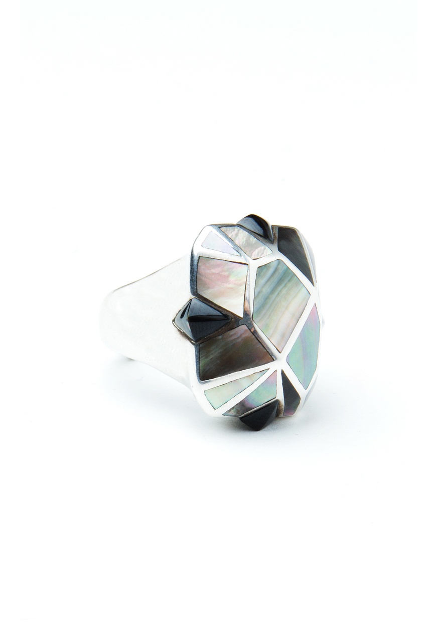 фото Серебряное кольцо с кварцем stephen webster
