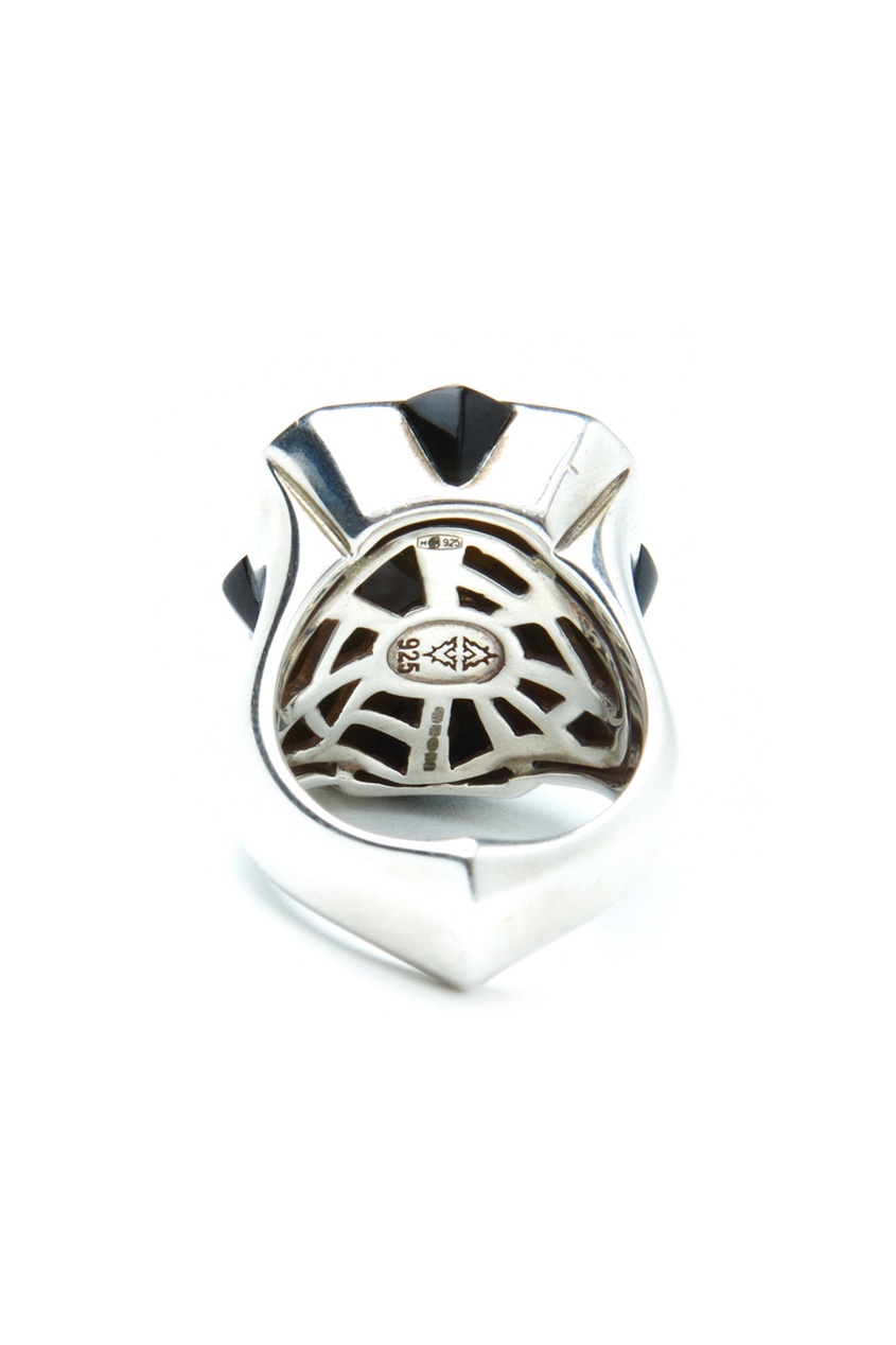 фото Серебряное кольцо с кварцем stephen webster