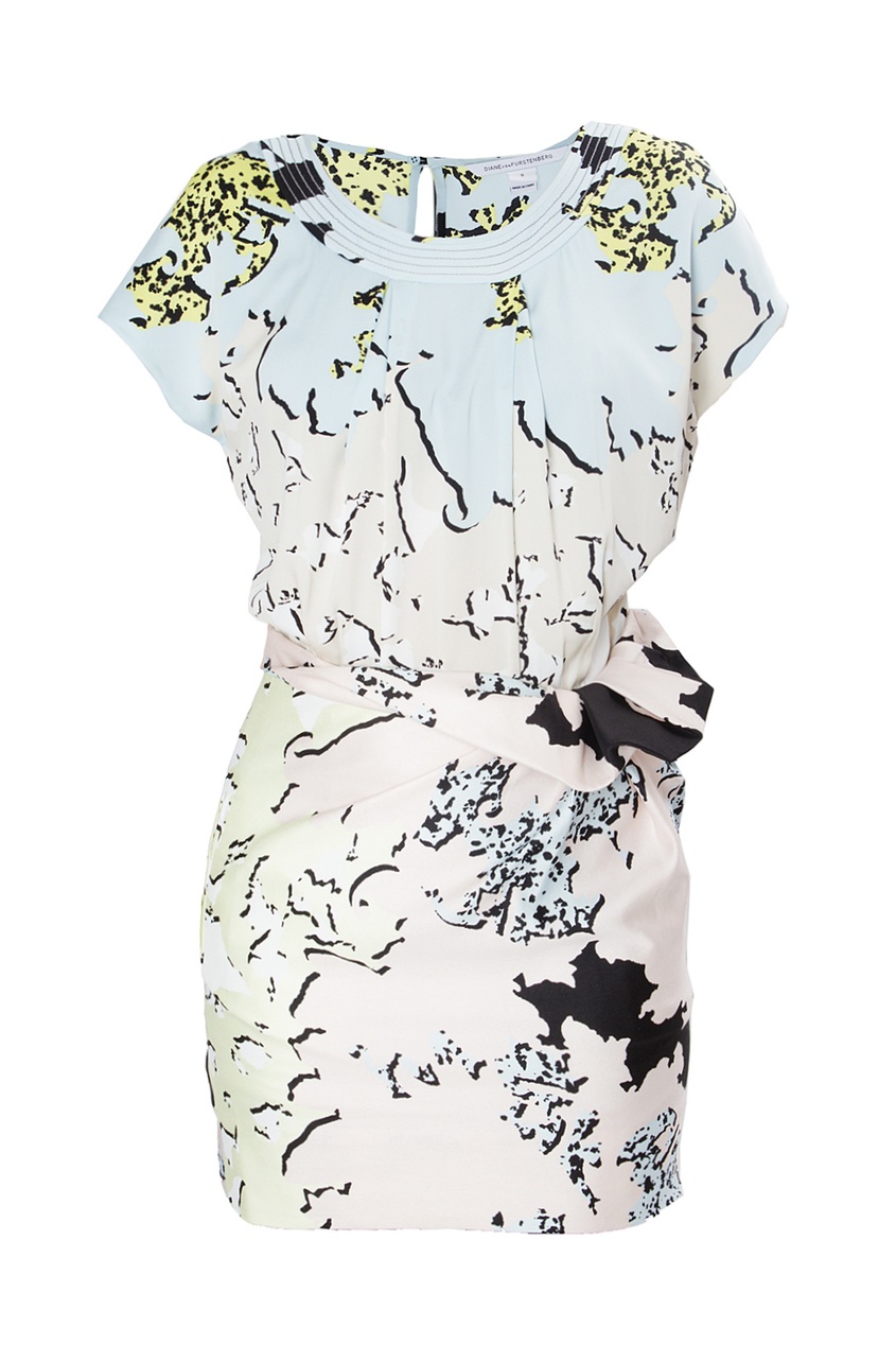 фото Платье из шелка и спандекса edlyn print dress Diane von furstenberg